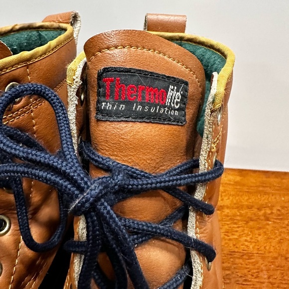 VTG Colorado Thermolite  Leather Winter Duck Rain Boots Men’s  Size‎ 9 Steel - Picture 5 of 10